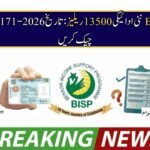 BISP 8171 New Payment 13500 Release Date
